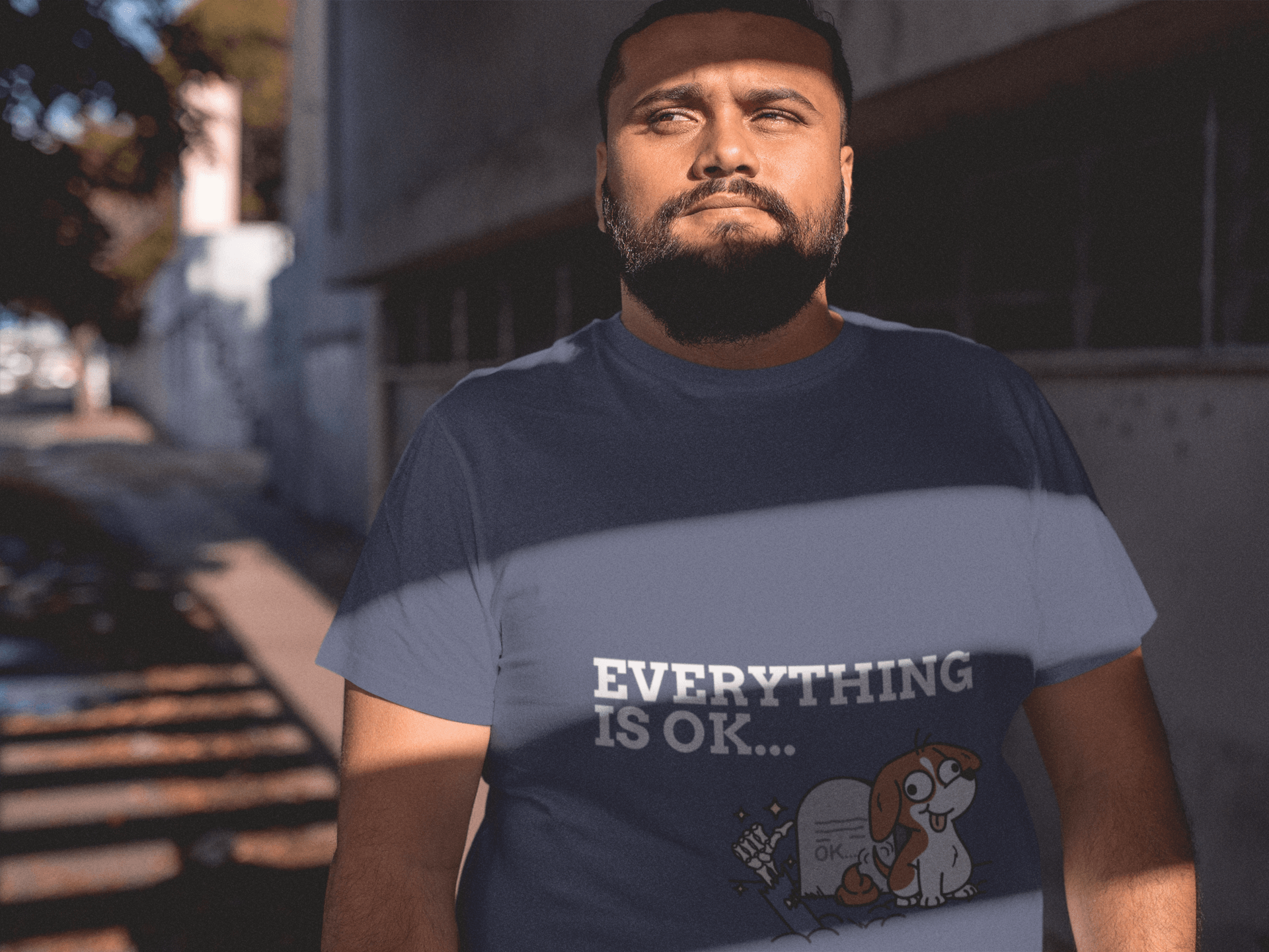 All Okay Men's Plus Size T-shirt - Lyssian