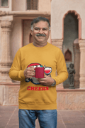 Cheers Santa Men's Sweatshirt - Lyssian