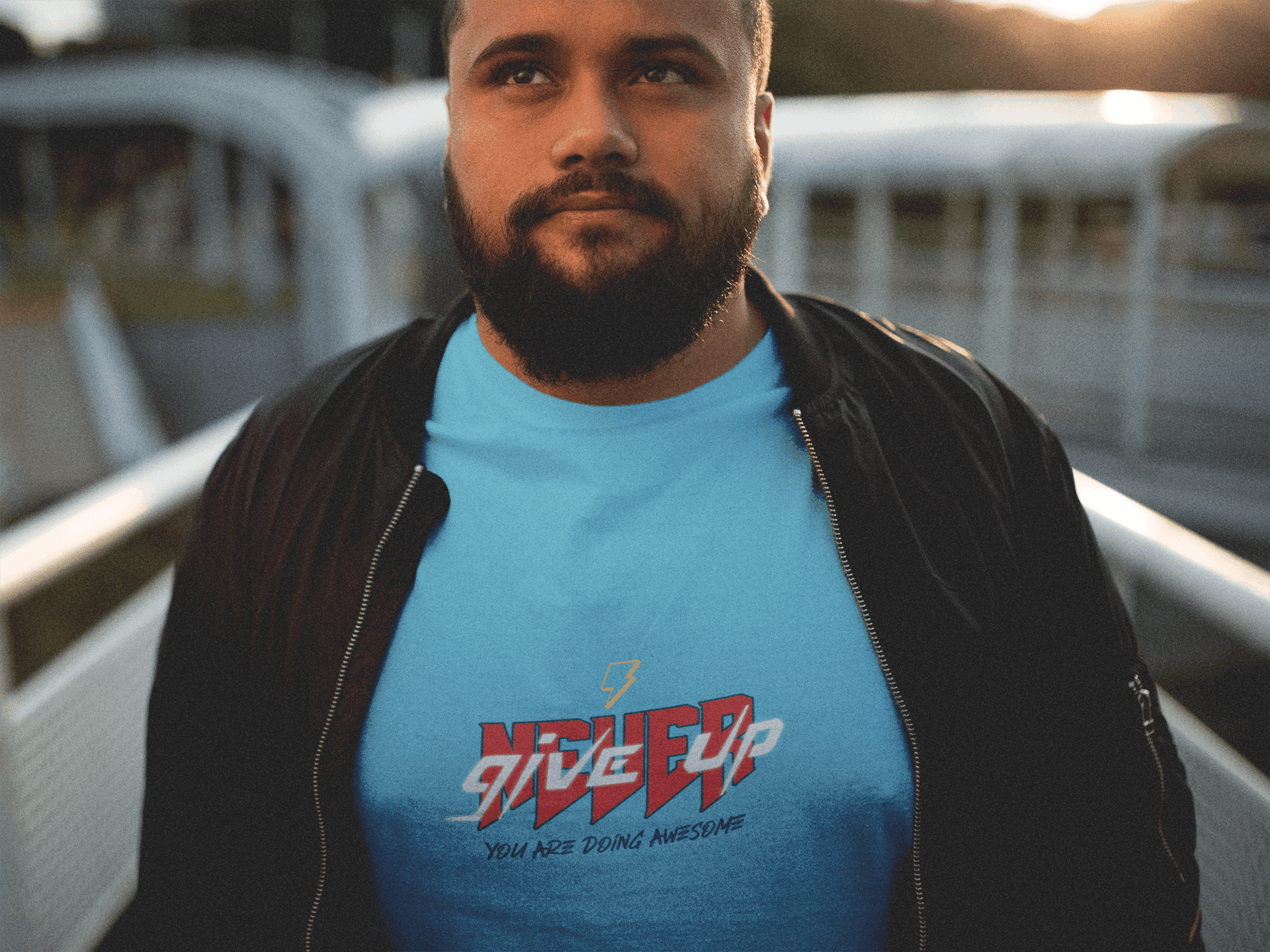 Awesome Men's Plus Size T-shirt - Lyssian