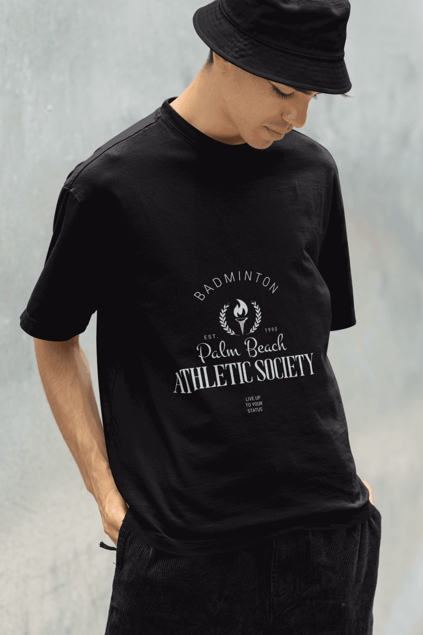 Athletic Society Men's Oversized T-shirt - Lyssian