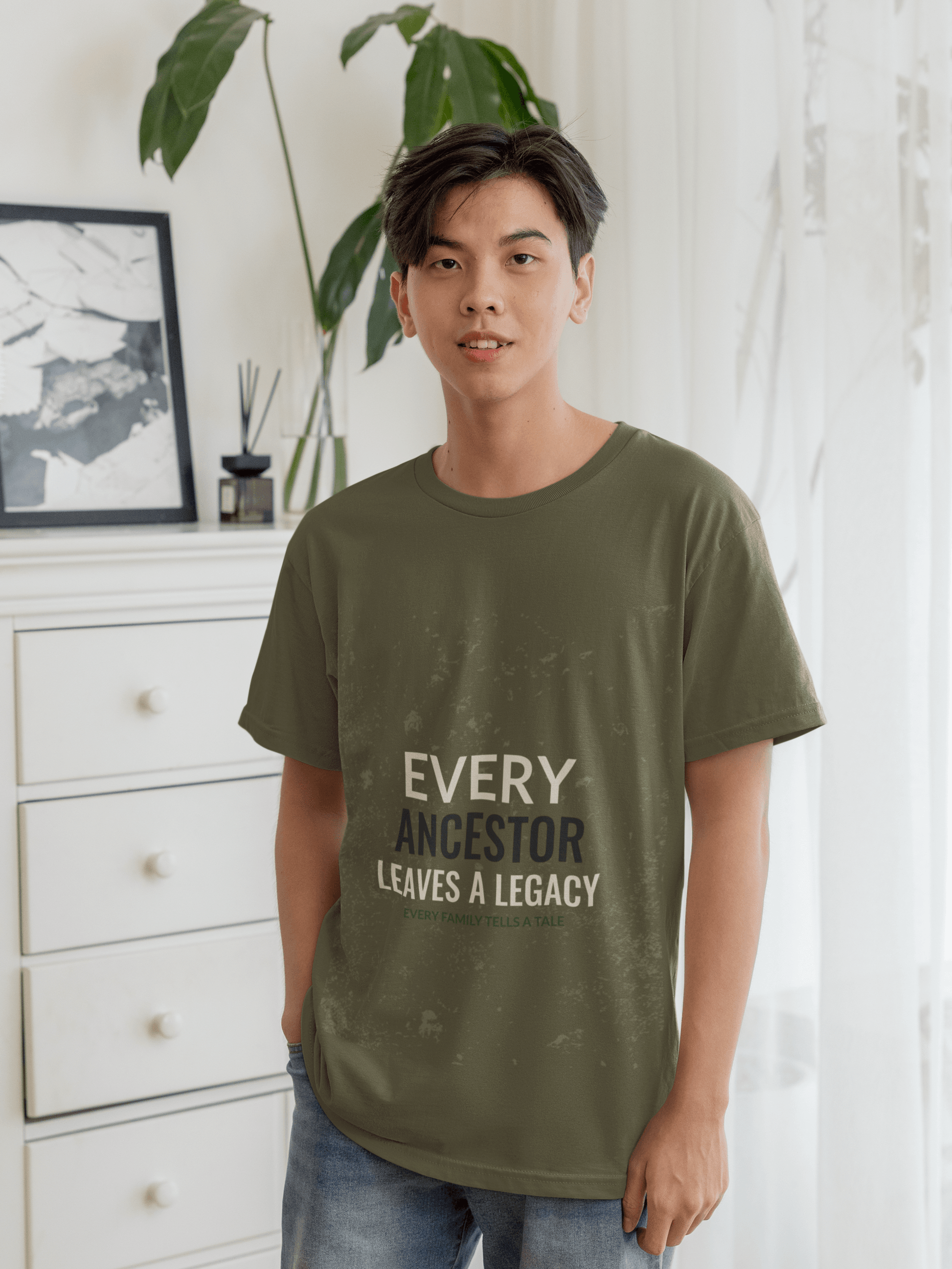 Ancestor Men's Oversized T-shirt - Lyssian