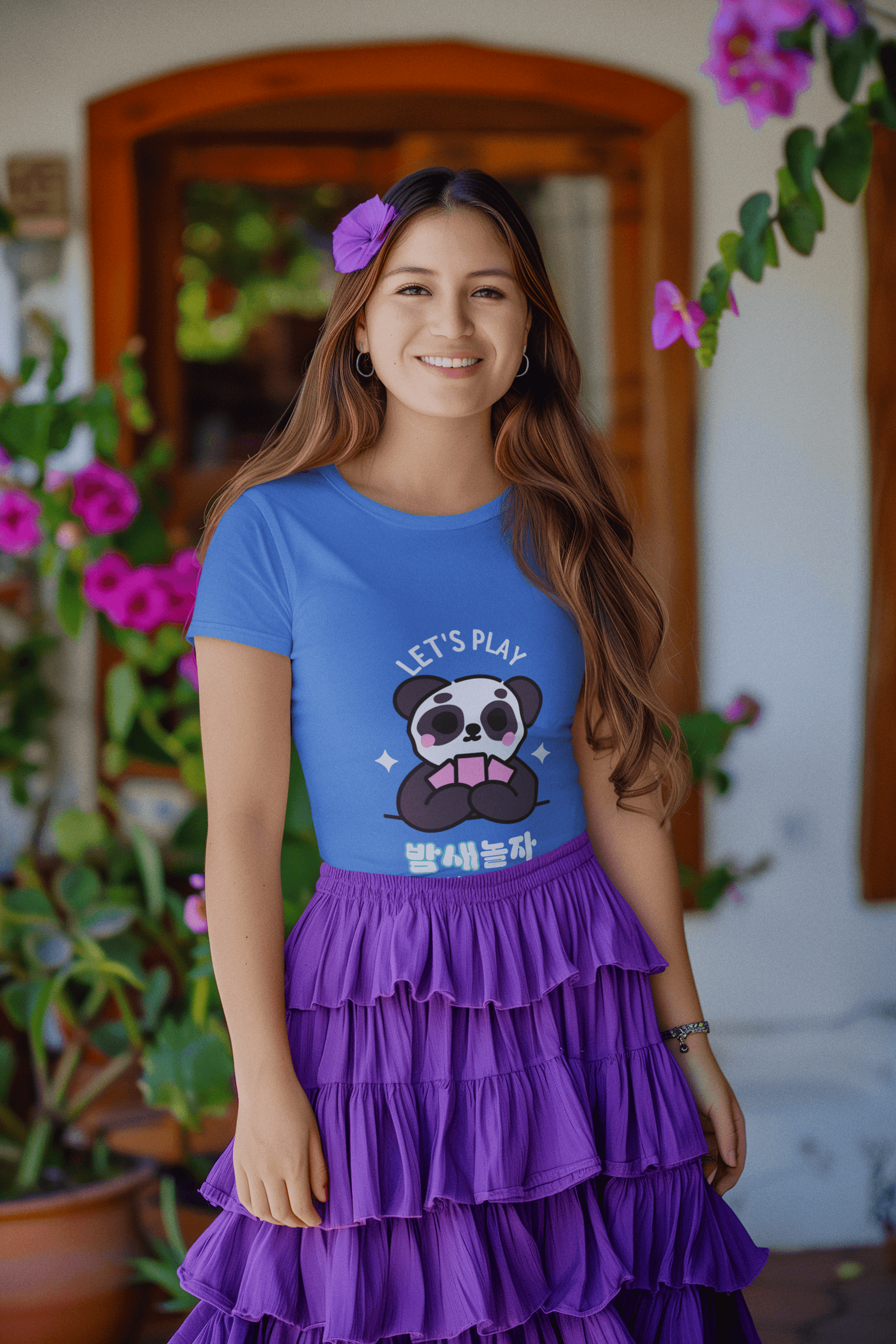 All Night Women's Round Neck Half Sleeve T-shirt - Lyssian