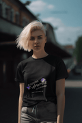 Drama Lover Women's Round Neck Half Sleeve T-shirt - Lyssian