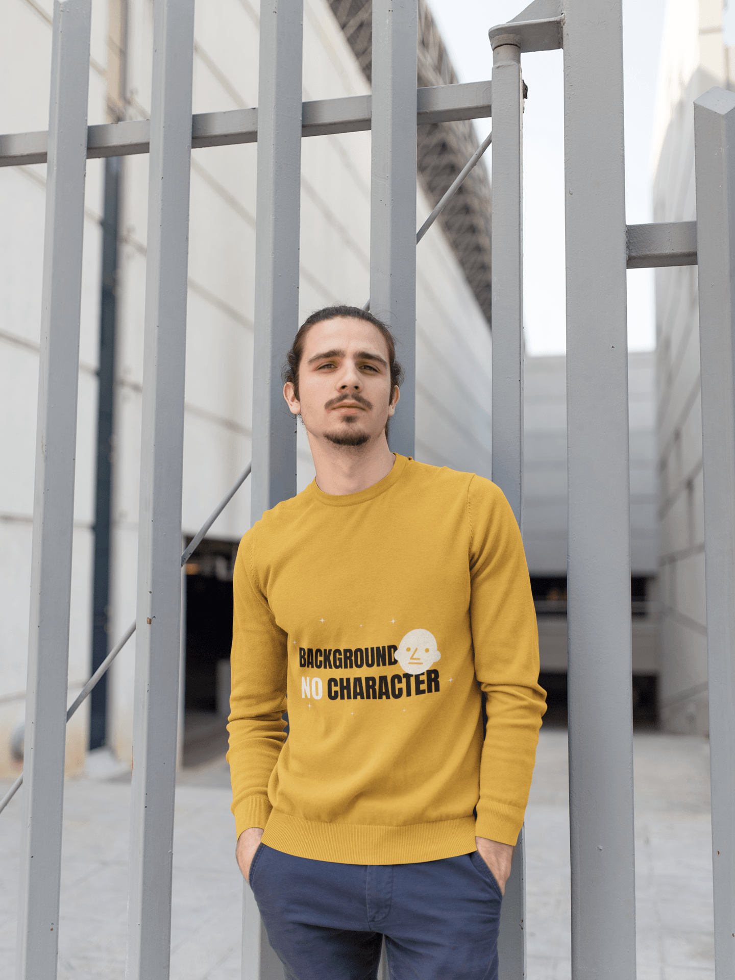 Background Men's Sweatshirt - Lyssian
