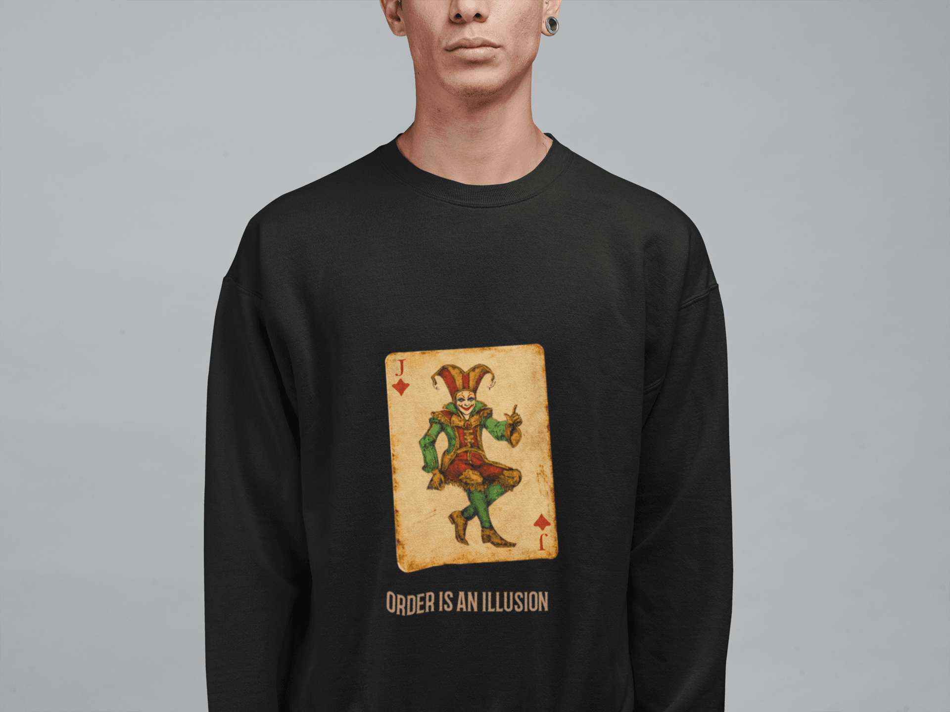 Illusion Men's Sweatshirt - Lyssian
