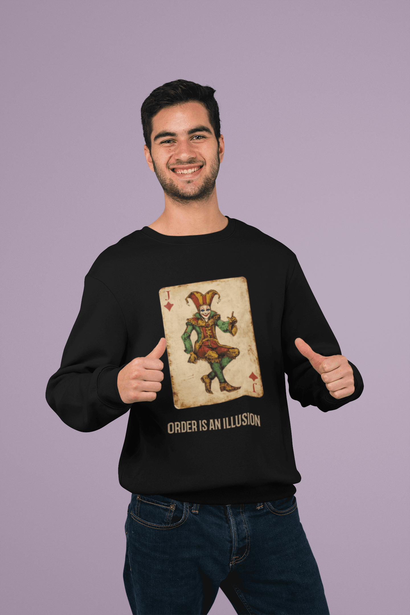 Illusion Men's Sweatshirt - Lyssian