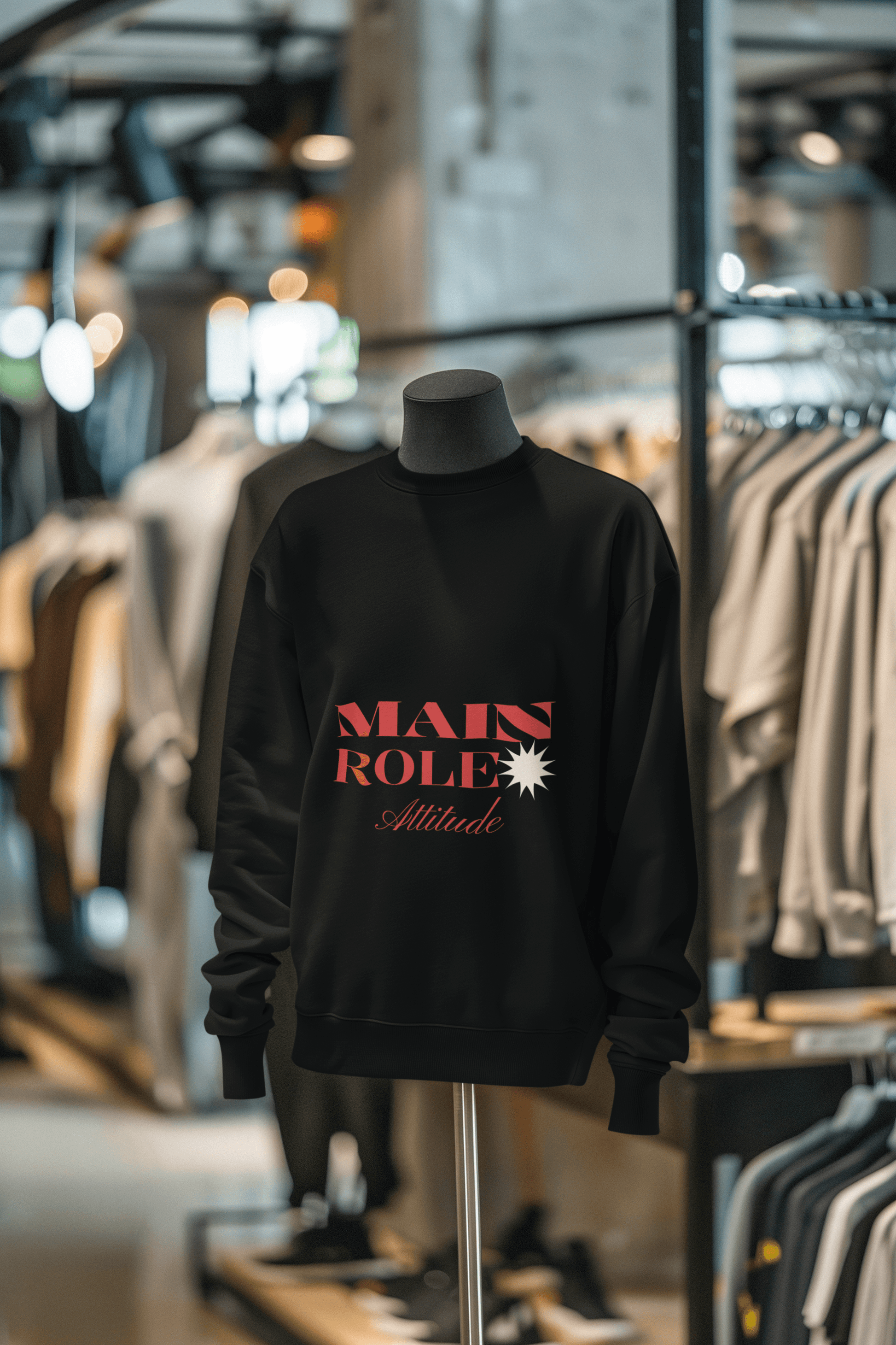 Attitude Men's Sweatshirt - Lyssian