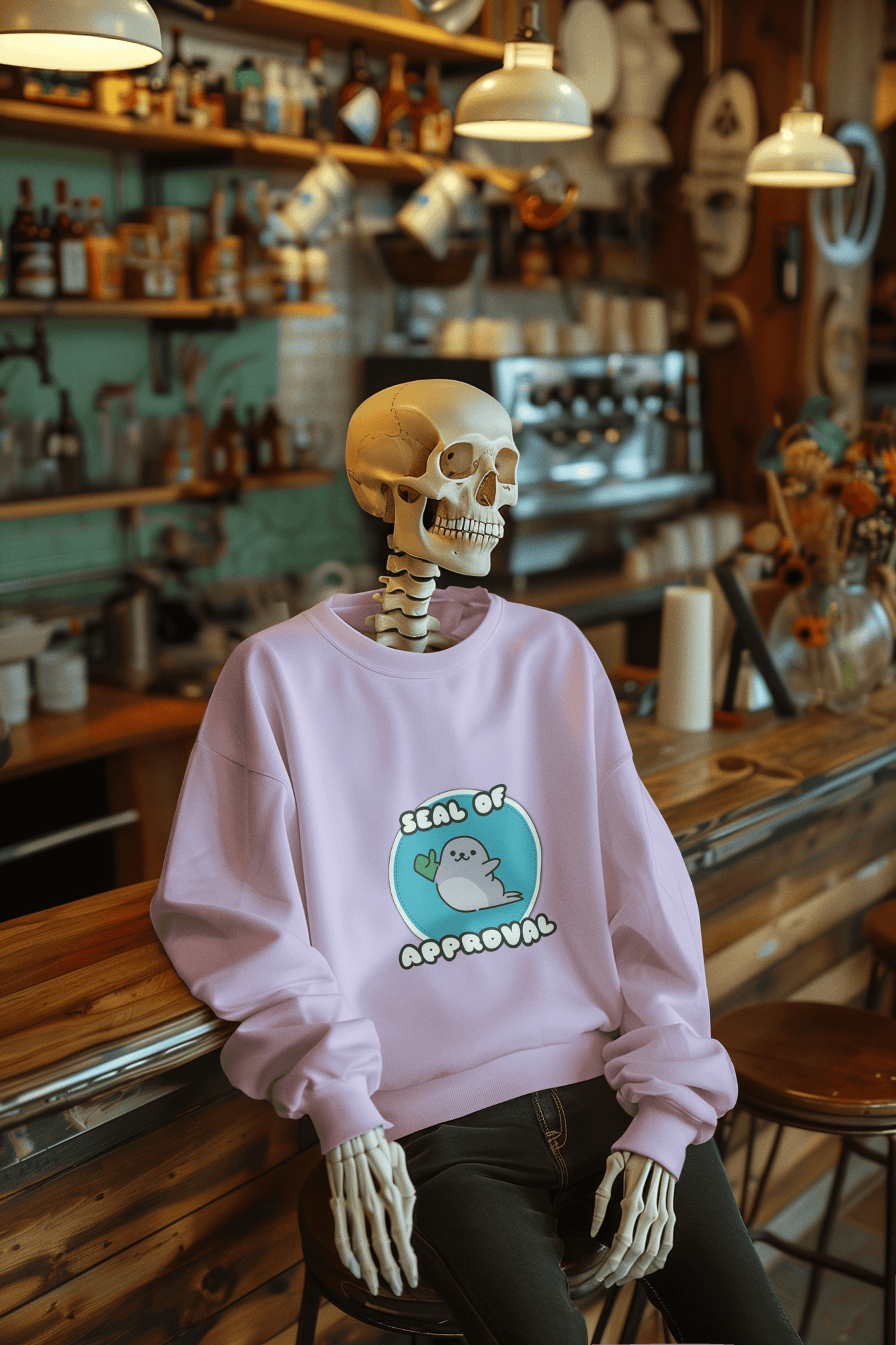 Seal of Approval Men's Sweatshirt - Lyssian