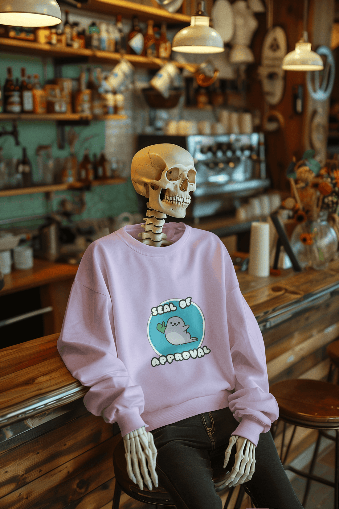 Seal of Approval Men's Sweatshirt - Lyssian