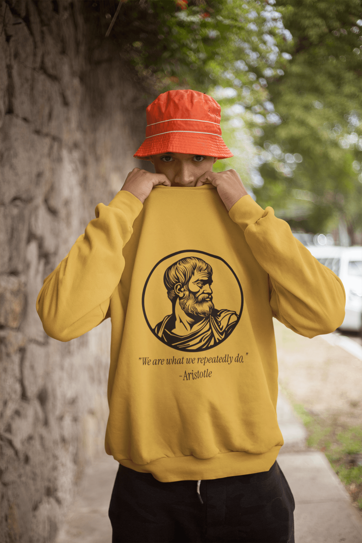 Aristotle Men's Sweatshirt - Lyssian
