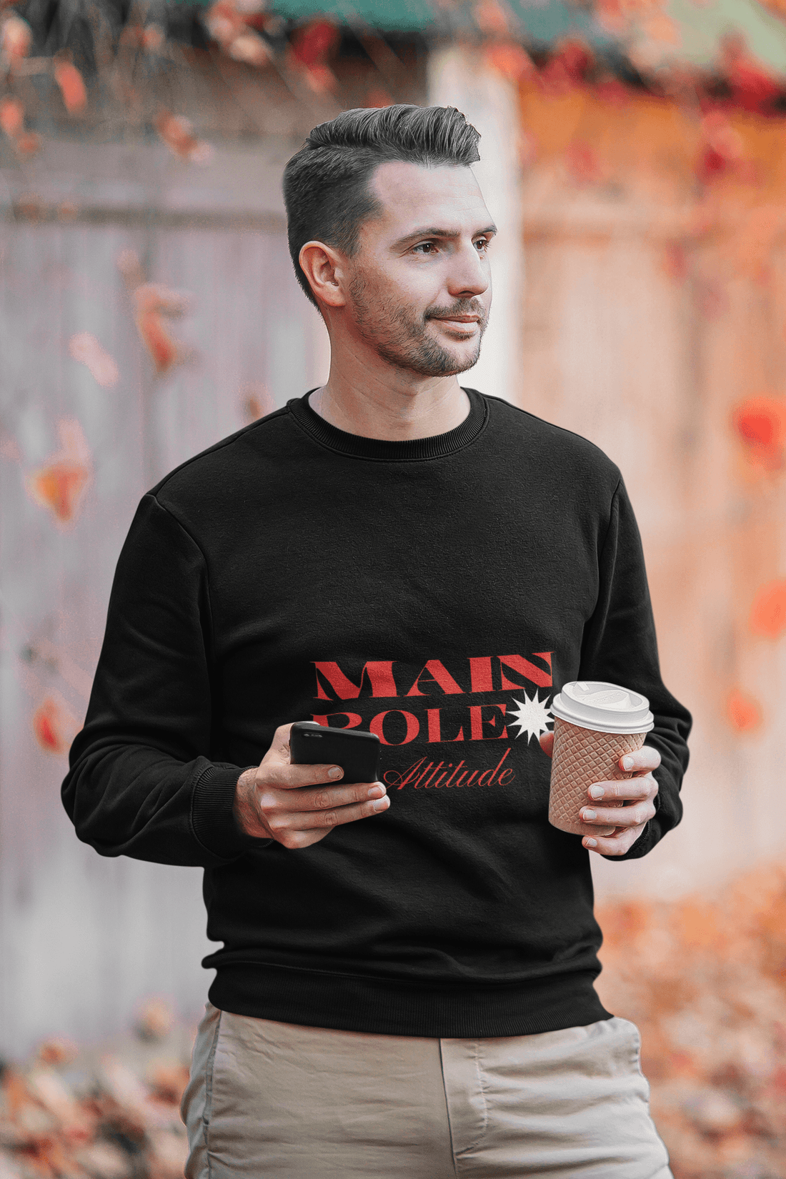 Attitude Men's Sweatshirt - Lyssian