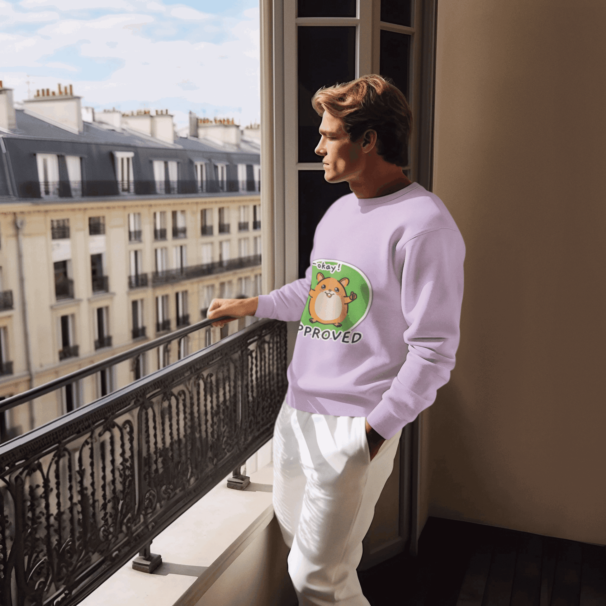 Approval Men's Sweatshirt - Lyssian