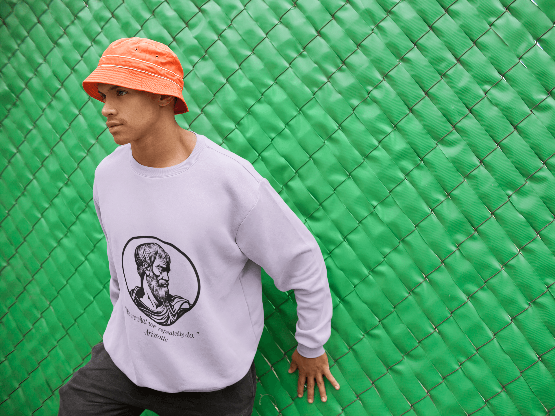 Aristotle Men's Sweatshirt - Lyssian