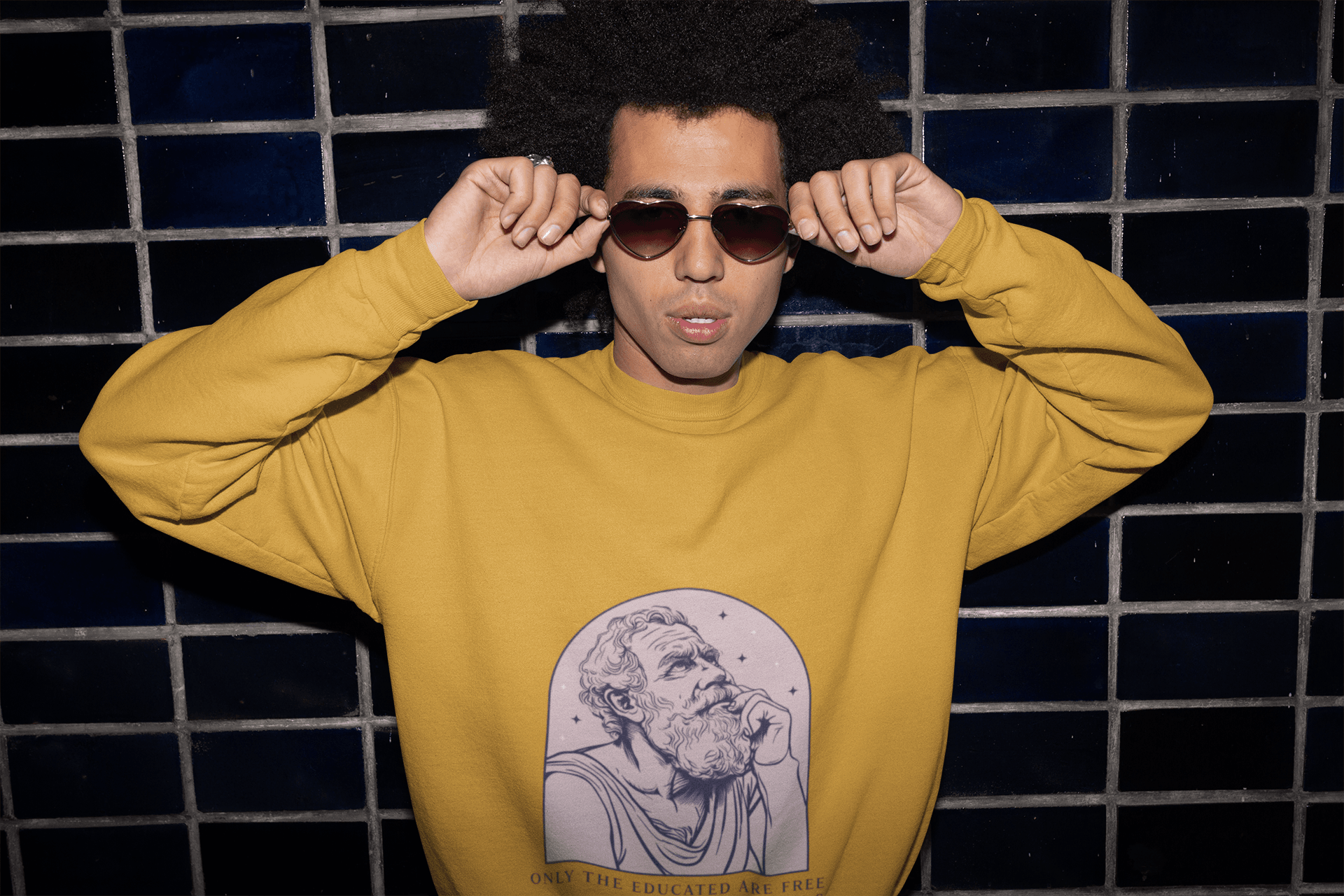 Epictetus Men's Sweatshirt - Lyssian