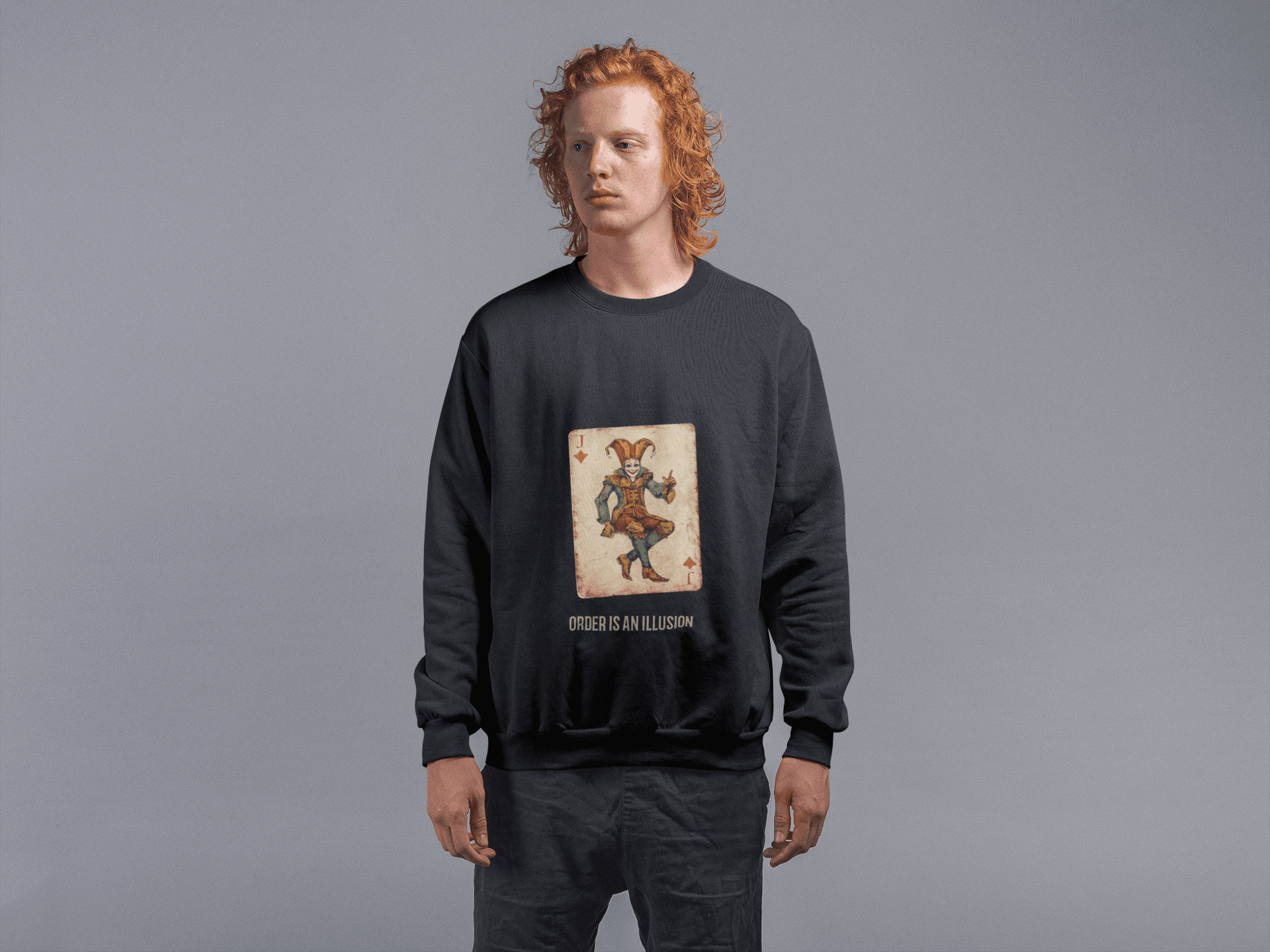 Illusion Men's Sweatshirt - Lyssian