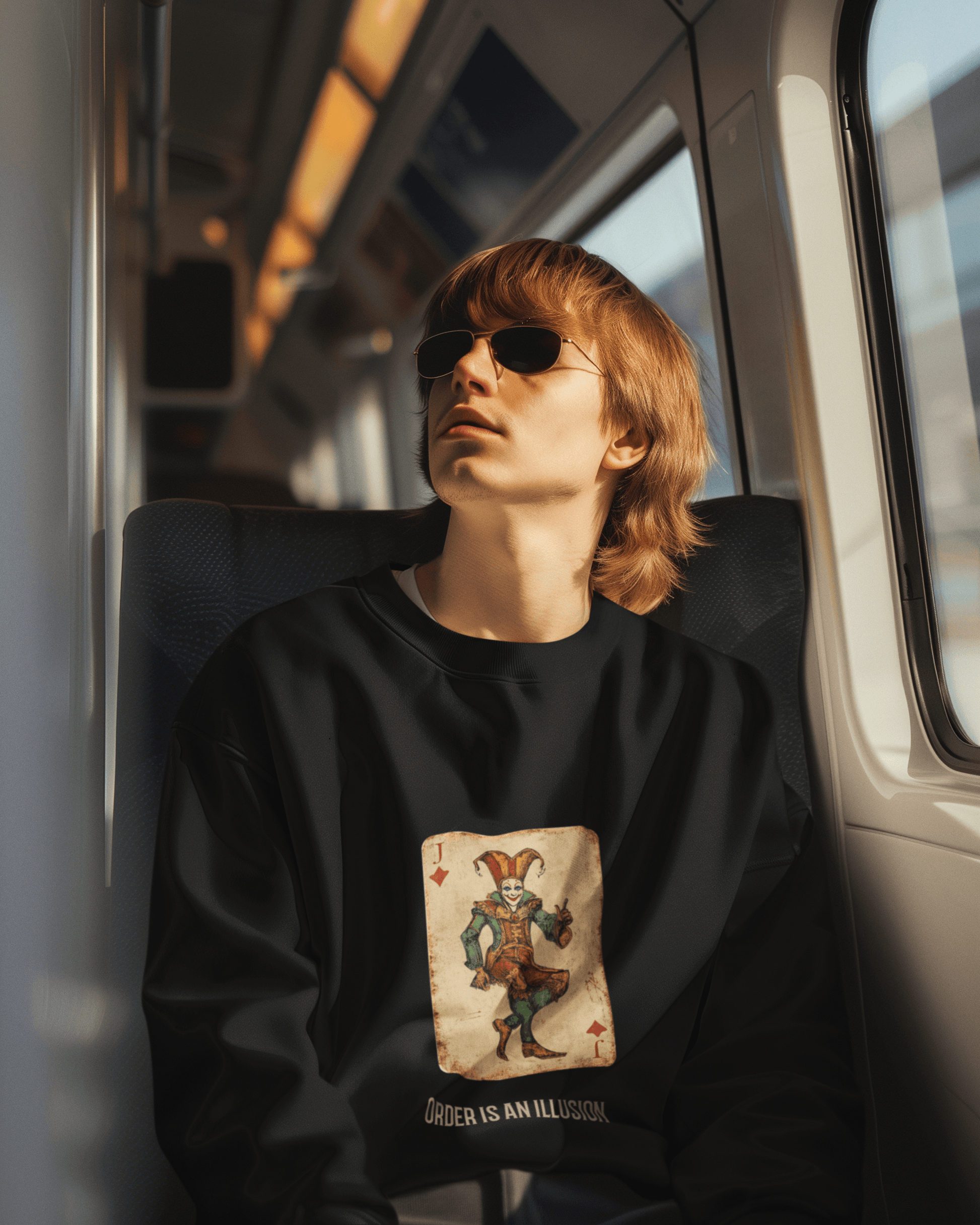 Illusion Men's Sweatshirt - Lyssian