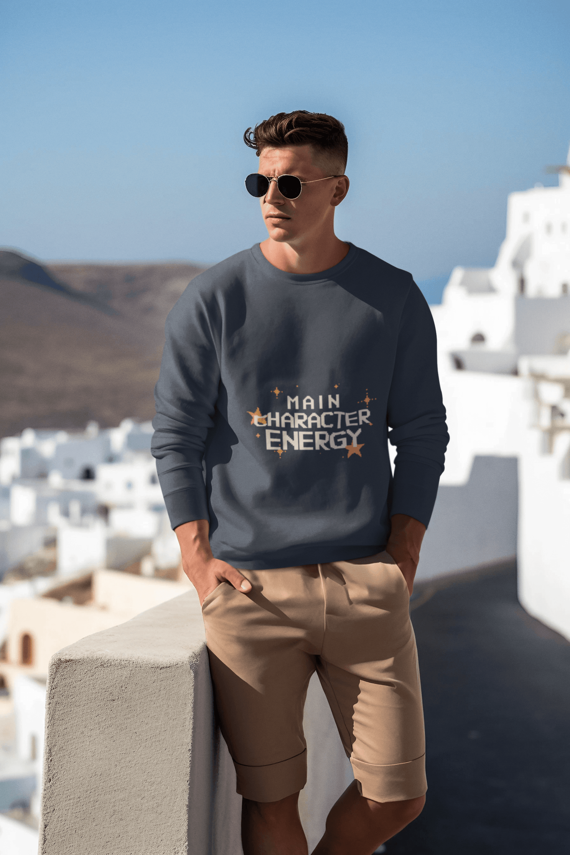 Character Energy Men's Sweatshirt - Lyssian