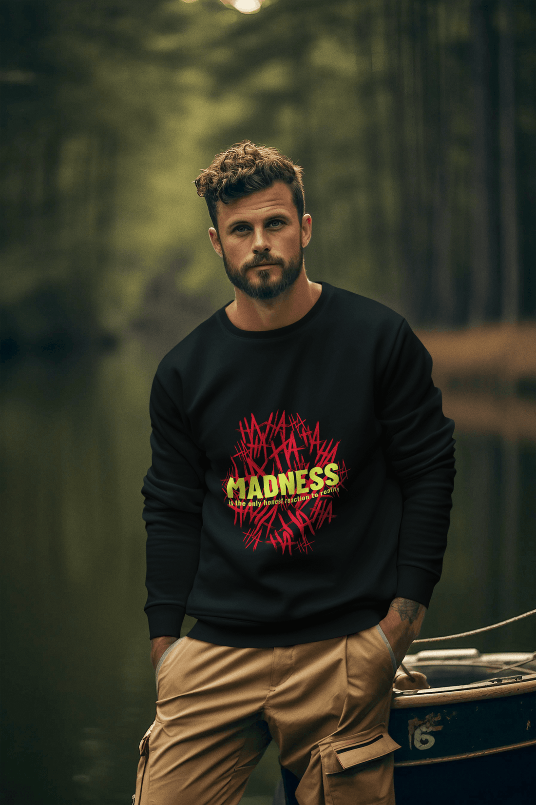 Madness Men's Sweatshirt - Lyssian