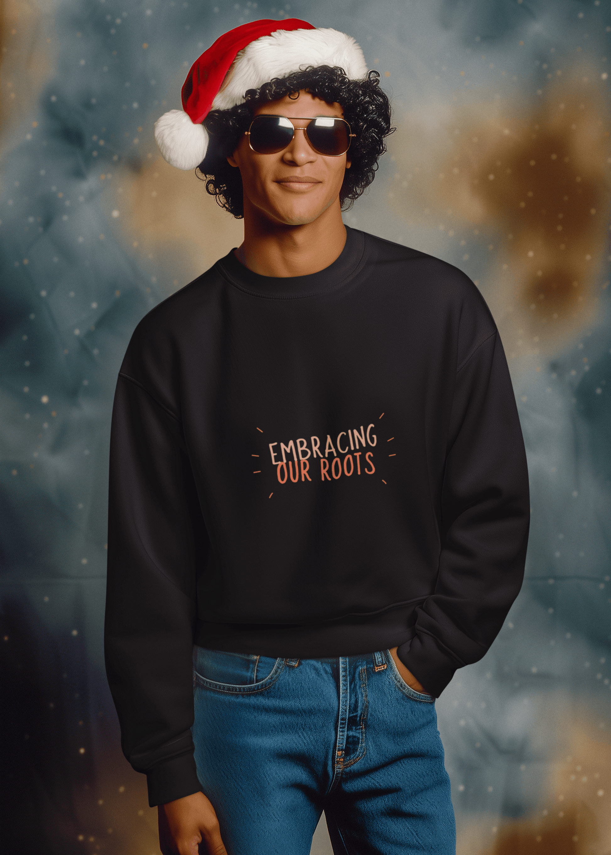 Embracing Men's Sweatshirt - Lyssian