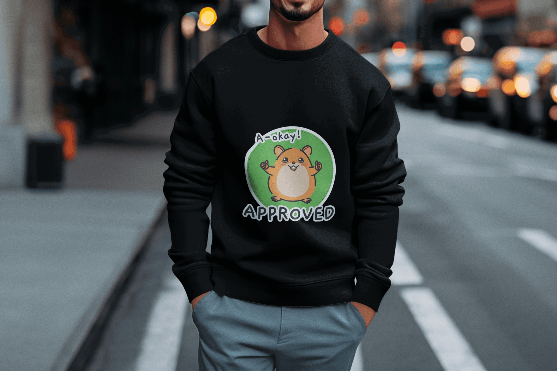 Approval Men's Sweatshirt - Lyssian
