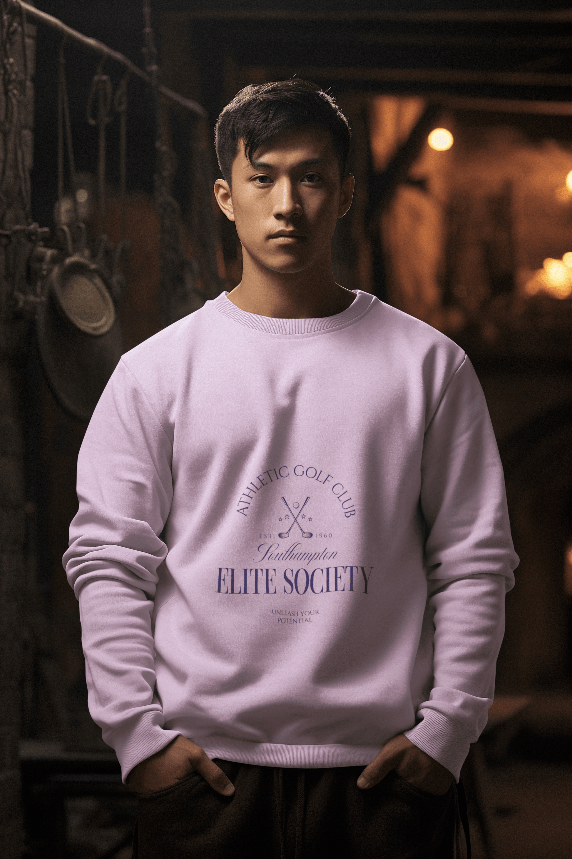 Elite Society Men's Sweatshirt - Lyssian