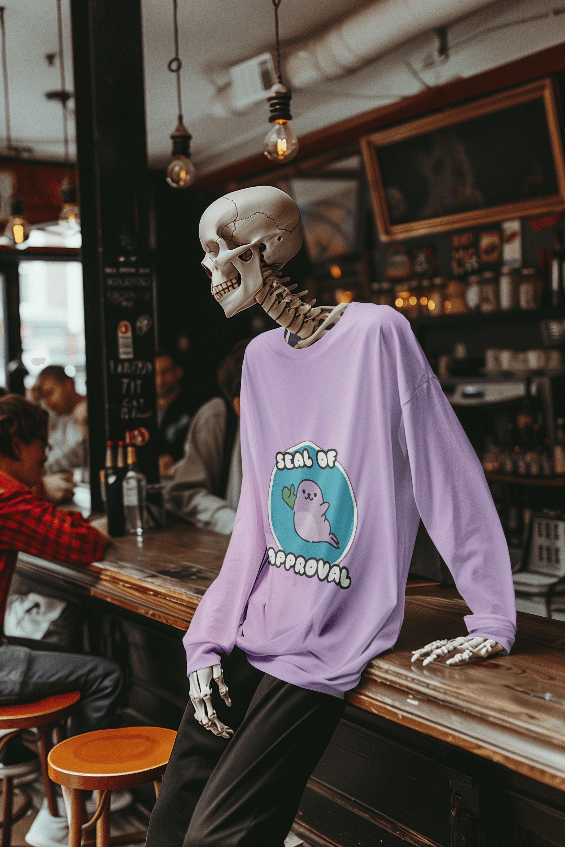Seal of Approval Men's Sweatshirt - Lyssian