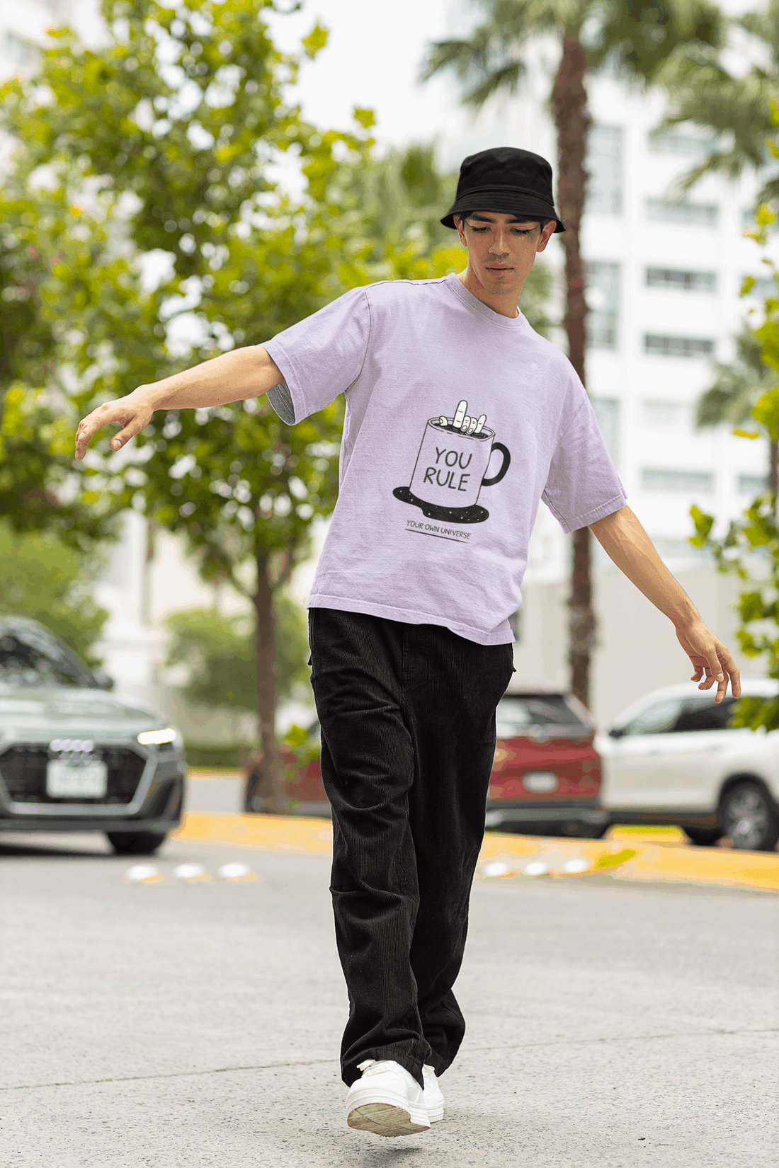 Ruler Men's Oversized T-shirt - Lyssian