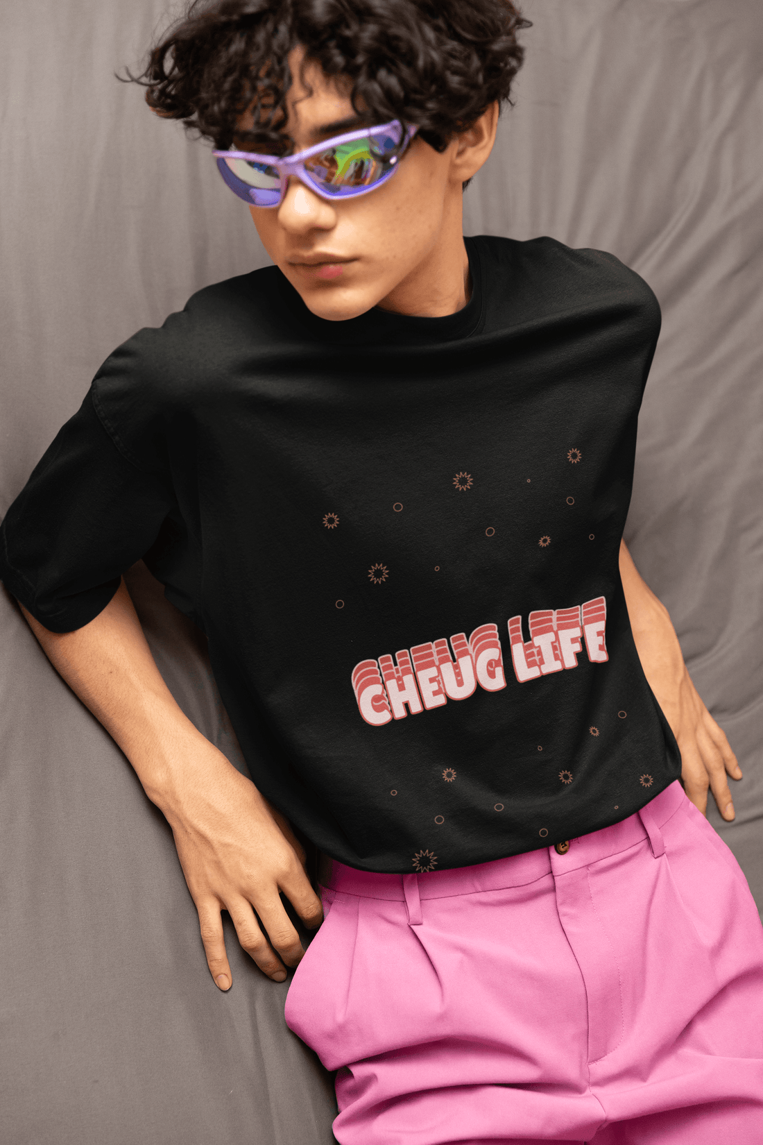 Cheug Life Men's Oversized T-shirt - Lyssian