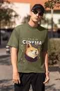 Cinema Men's Oversized T-shirt - Lyssian