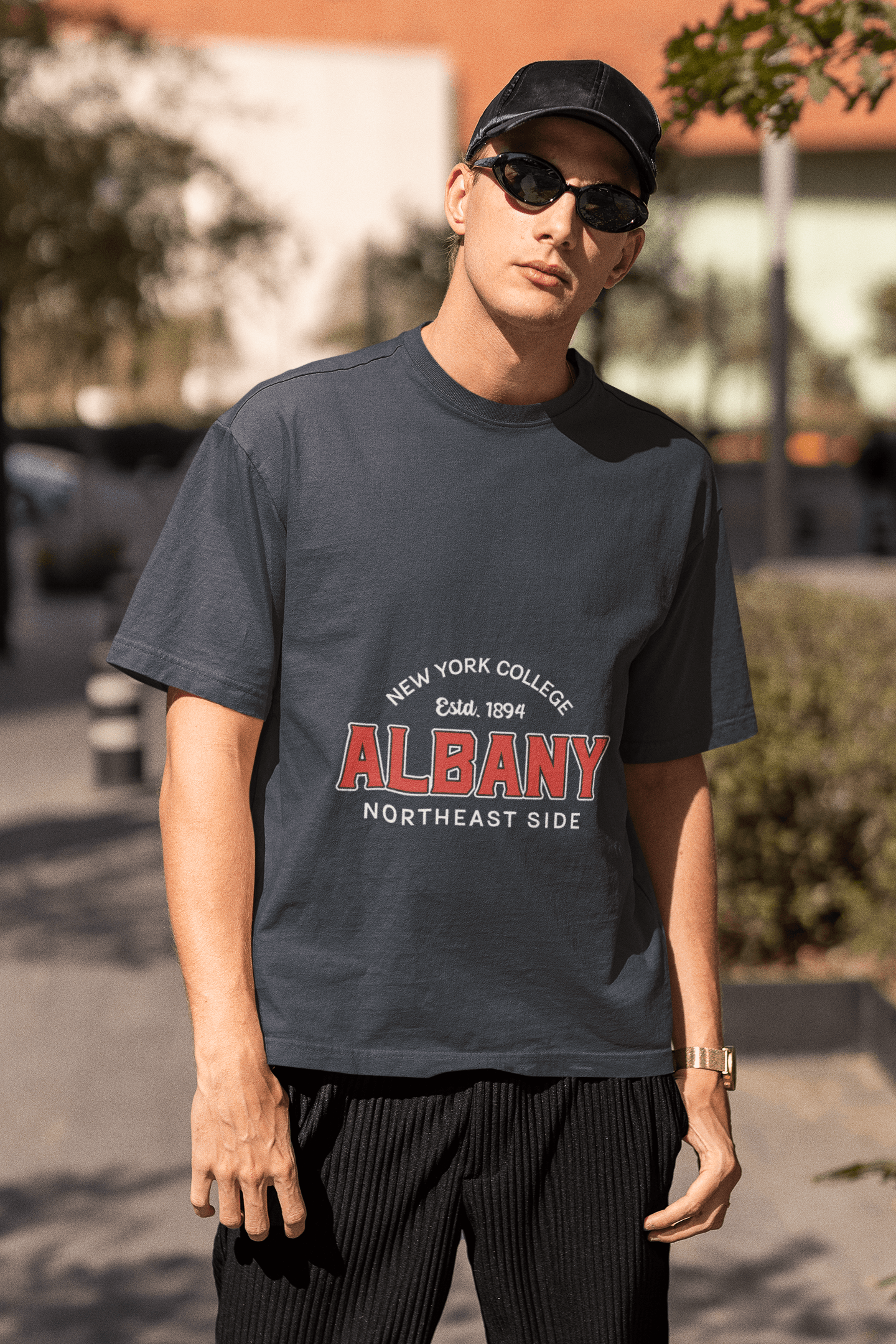 Albany Men's Oversized T-shirt - Lyssian