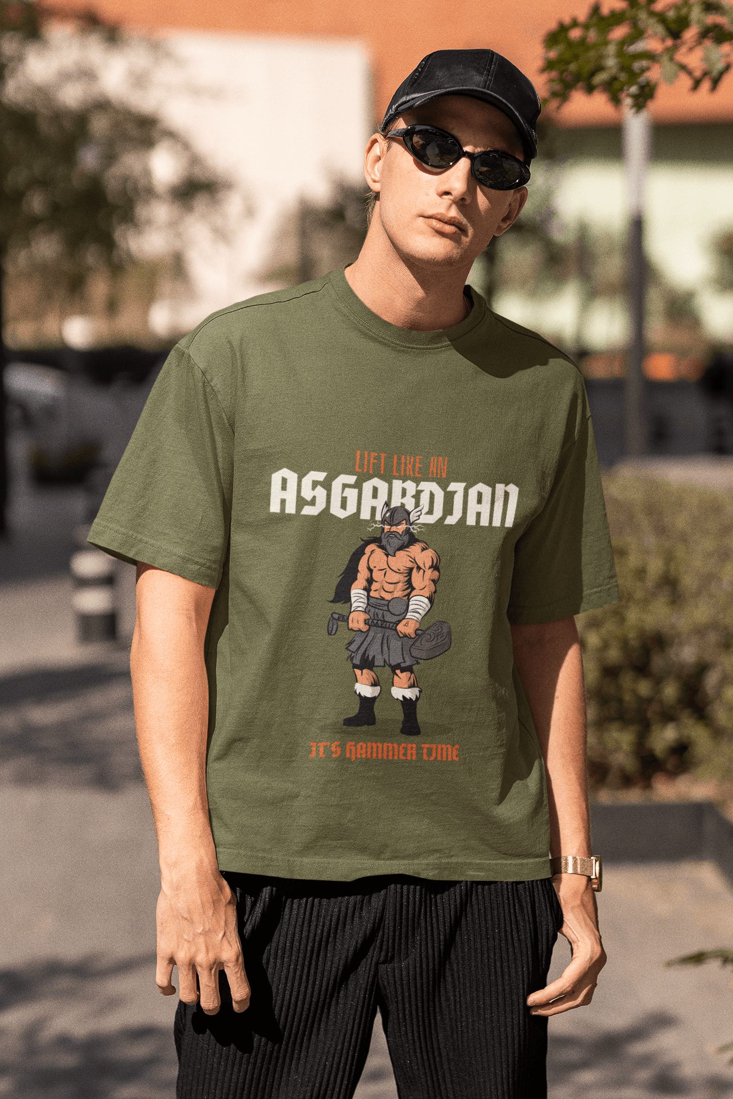 Asgardian Men's Oversized T-shirt - Lyssian