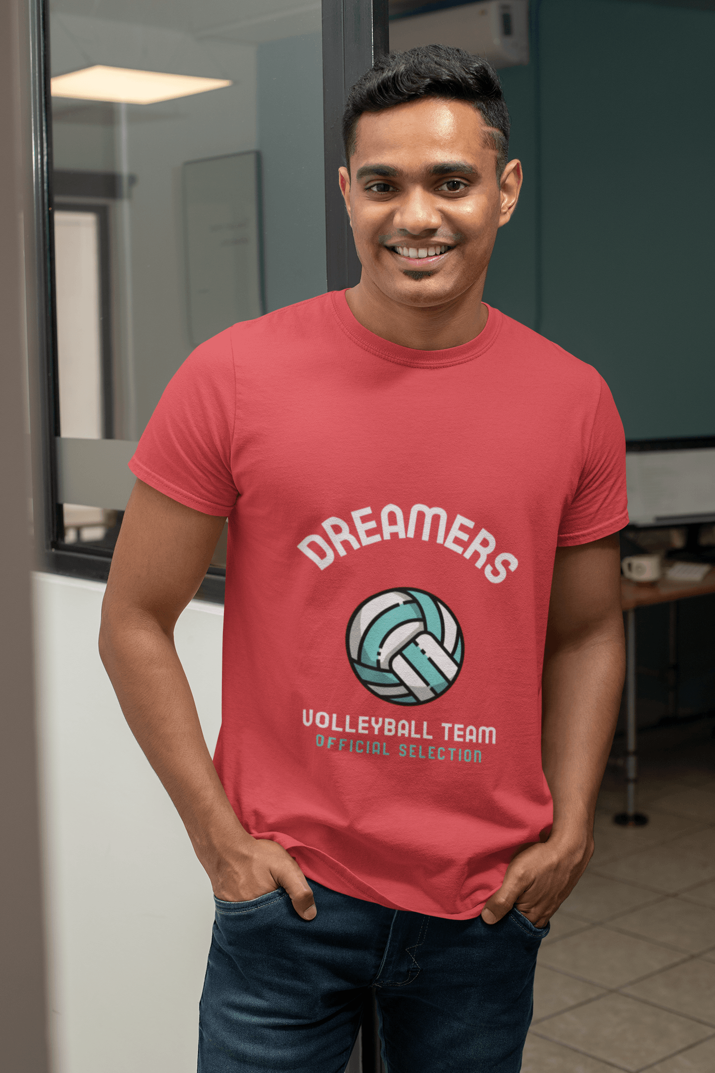 Dreamers Male Round Neck Half Sleeve T-shirt - Lyssian