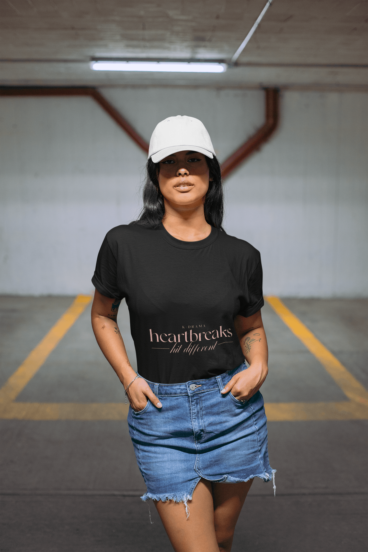 Different Women's Round Neck Half Sleeve T-shirt - Lyssian