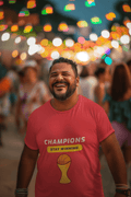 Champions Male Round Neck Half Sleeve T-shirt - Lyssian
