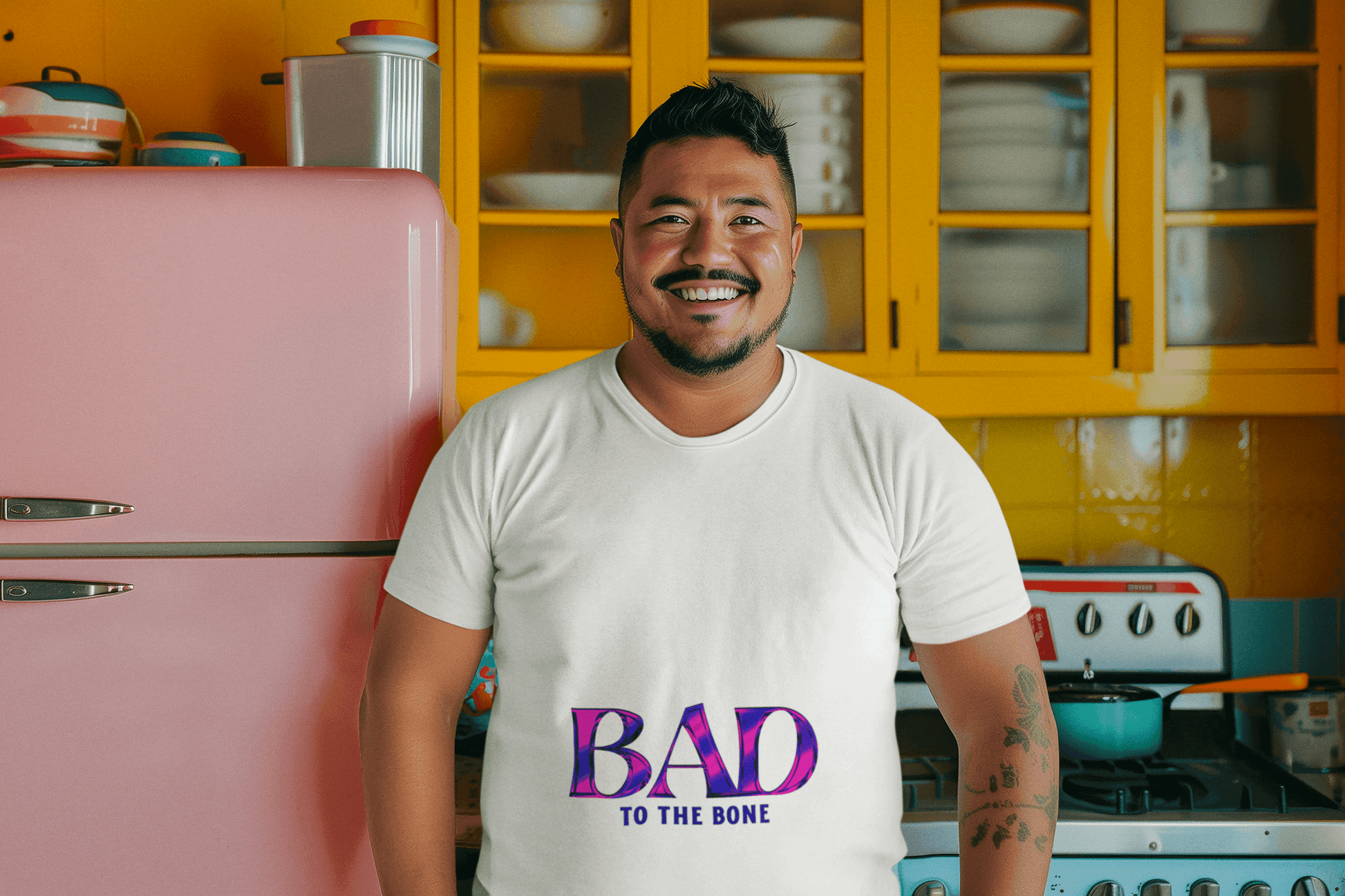 Bad Men's Plus Size T-shirt - Lyssian