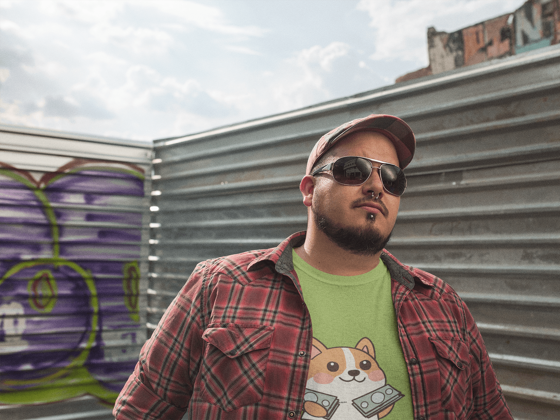 The Money Men's Plus Size T-shirt - Lyssian