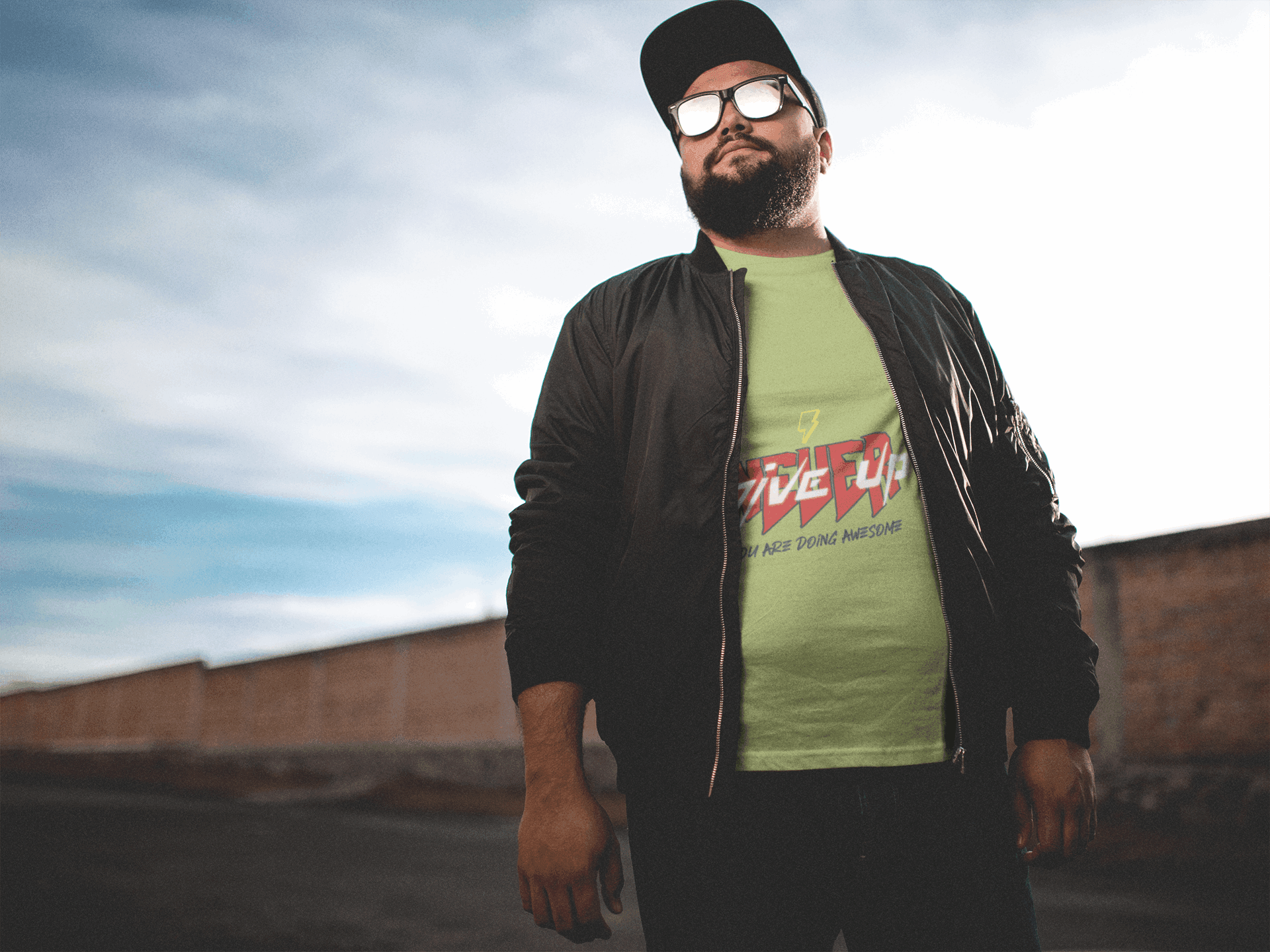 Awesome Men's Plus Size T-shirt - Lyssian