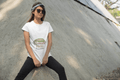 Delulu Hues Women's Round Neck Half Sleeve T-shirt - Lyssian