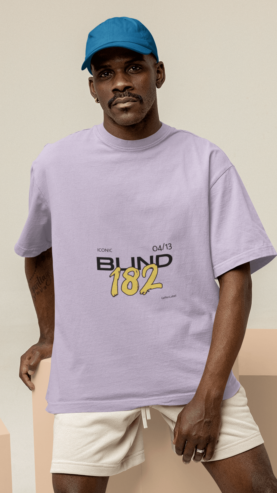 182 Men's Oversized T-shirt - Lyssian