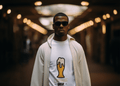 Drink Beer Male Round Neck Full Sleeve T-shirt - Lyssian