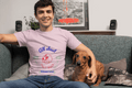 Cedar High Male Round Neck Half Sleeve T-shirt - Lyssian
