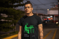 Techie's Men's Round Neck Half Sleeve T-shirt - Lyssian