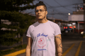 Cedar High Male Round Neck Half Sleeve T-shirt - Lyssian