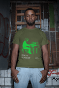 Techie's Men's Round Neck Half Sleeve T-shirt - Lyssian