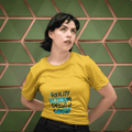Blinks and Winks Women's Round Neck Half Sleeve T-shirt - Lyssian