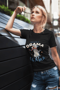 Drama Llama Women's Round Neck Half Sleeve T-shirt - Lyssian
