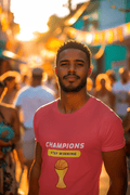 Champions Male Round Neck Half Sleeve T-shirt - Lyssian