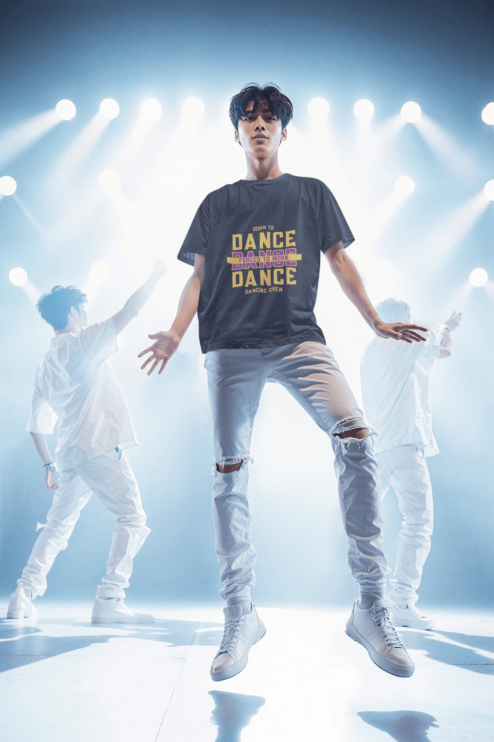 Dance Crew Men's Oversized T-shirt - Lyssian