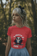 Adventure Begins Women's Round Neck Half Sleeve T-shirt - Lyssian