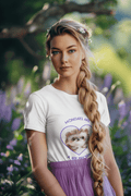 Bit Prickly Women's Round Neck Half Sleeve T-shirt - Lyssian